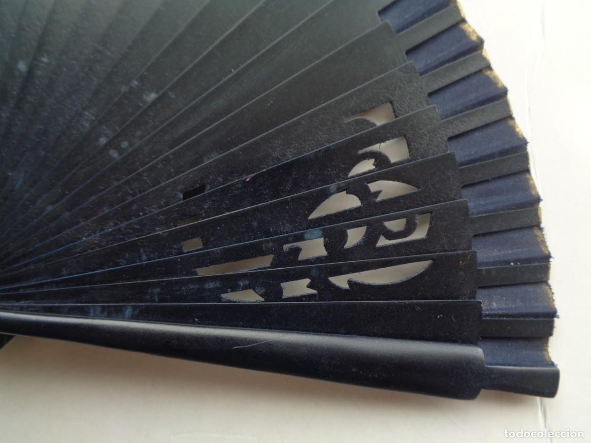 Antig&uuml;edades: ABANICO PINTADO A MANO - Foto 6