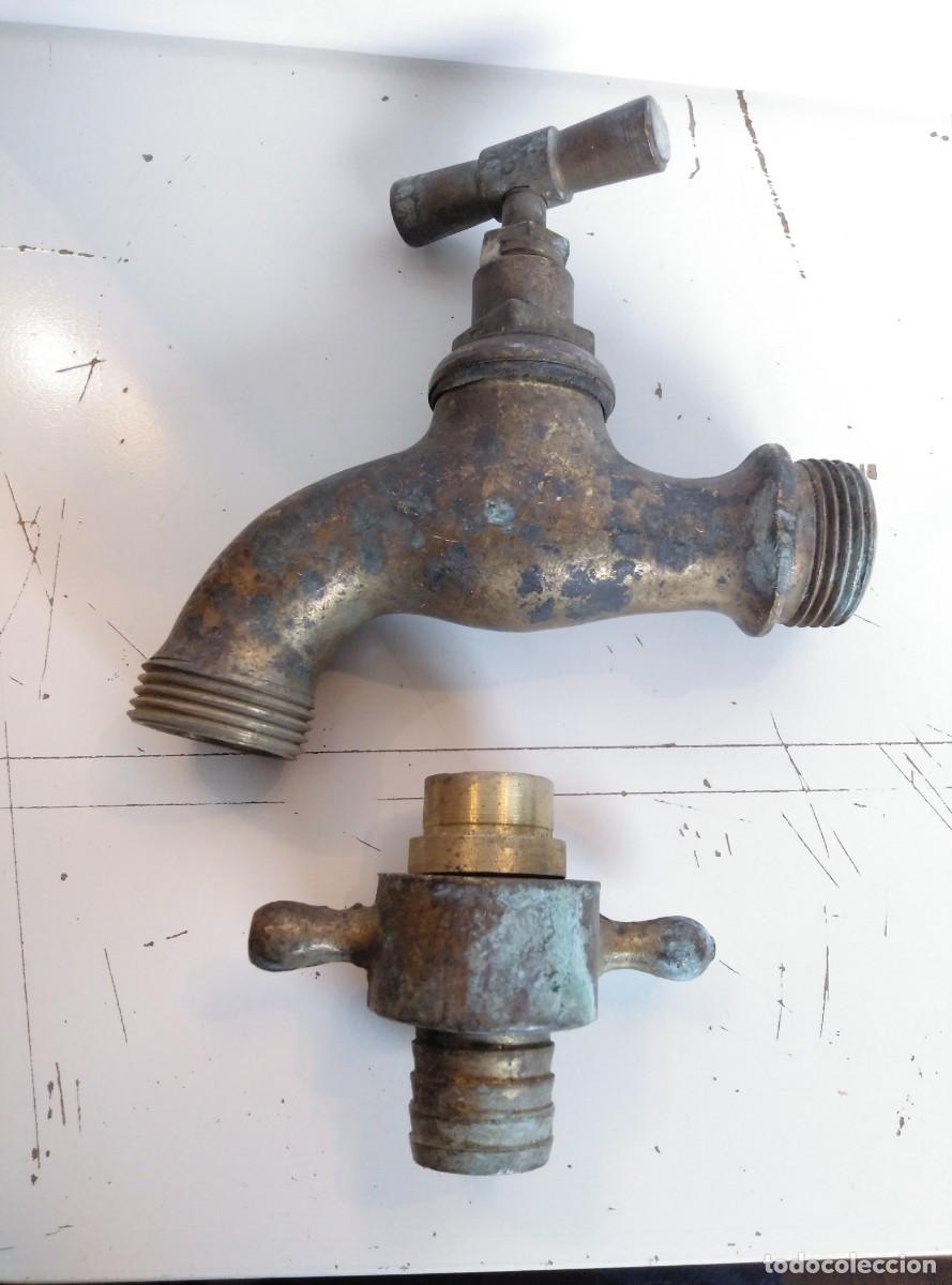 Antig&uuml;edades: GRIFO DE LATON - Foto 3