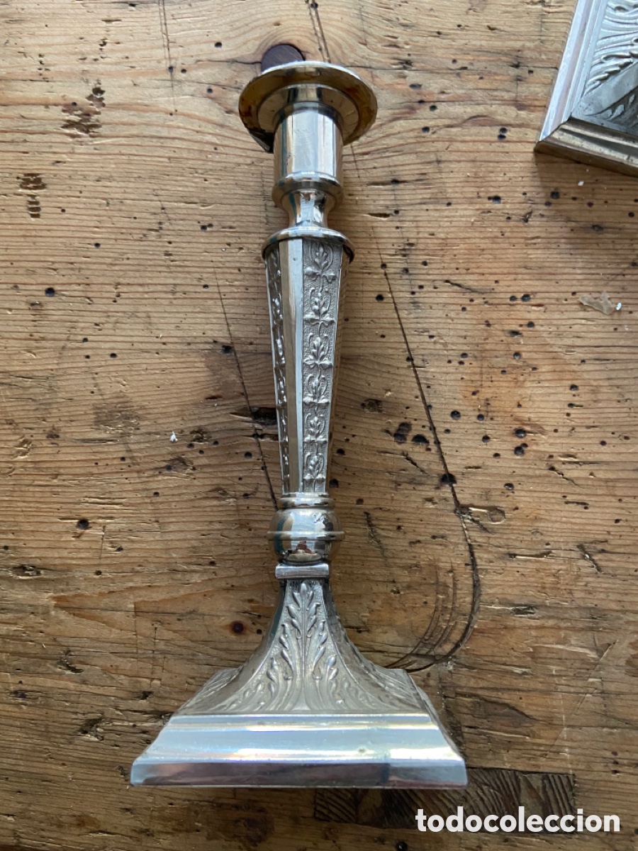 Antig&uuml;edades: Antiguo candelabro - Foto 1