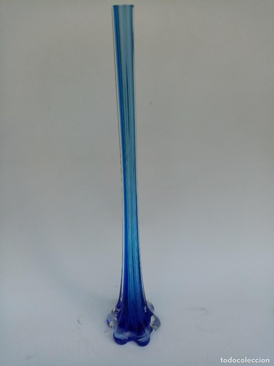 Antig&uuml;edades: jarron cristal italiano- - Foto 2