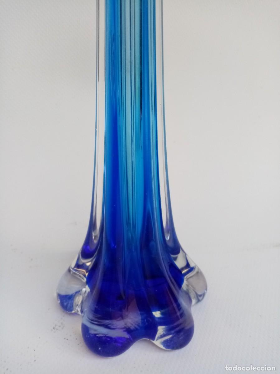 Antig&uuml;edades: jarron cristal italiano- - Foto 3