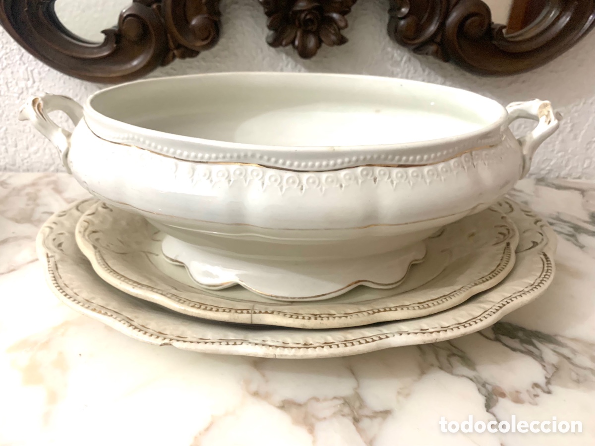 Antig&uuml;edades: SOPERAS ANTIGUAS DE PORCELANA - Foto 2
