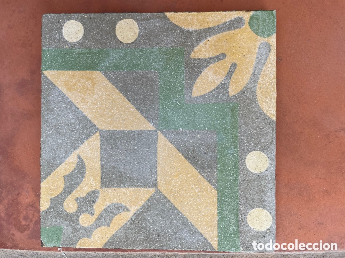 Antig&uuml;edades: 20 azulejos hidr&aacute;ulicos - Foto 8