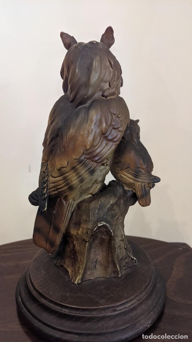 Antig&uuml;edades: PAREJA BUHOS G ARMANI CAPODIMONTE - Foto 6