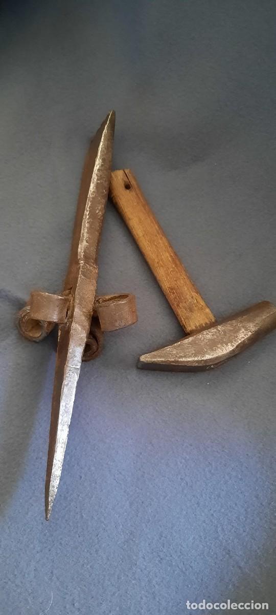 antiguo yunque, martillo bellota y cuerno para - Comprar Antiguidades  agrícolas no todocoleccion