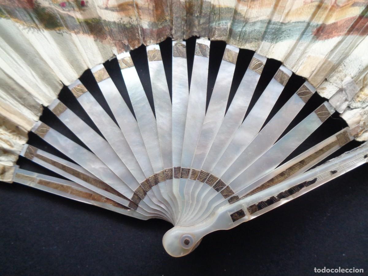 Antig&uuml;edades: ANTIGUO ABANICO CRISTINO - Foto 5