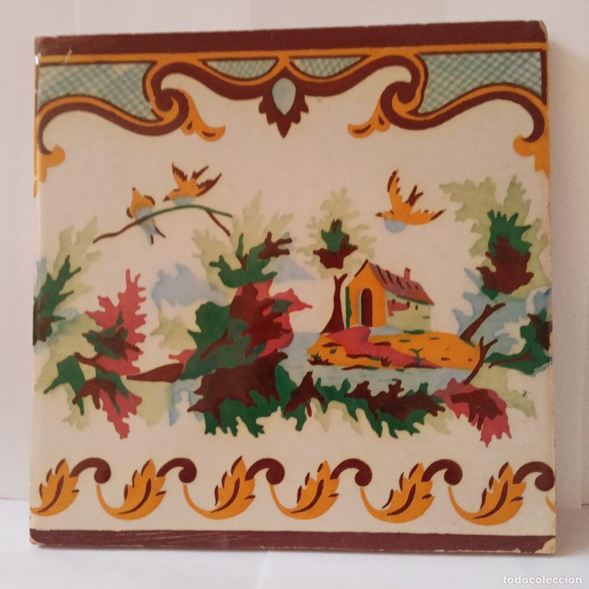 Antig&uuml;edades: Azulejo antiguo 1910s - Foto 1