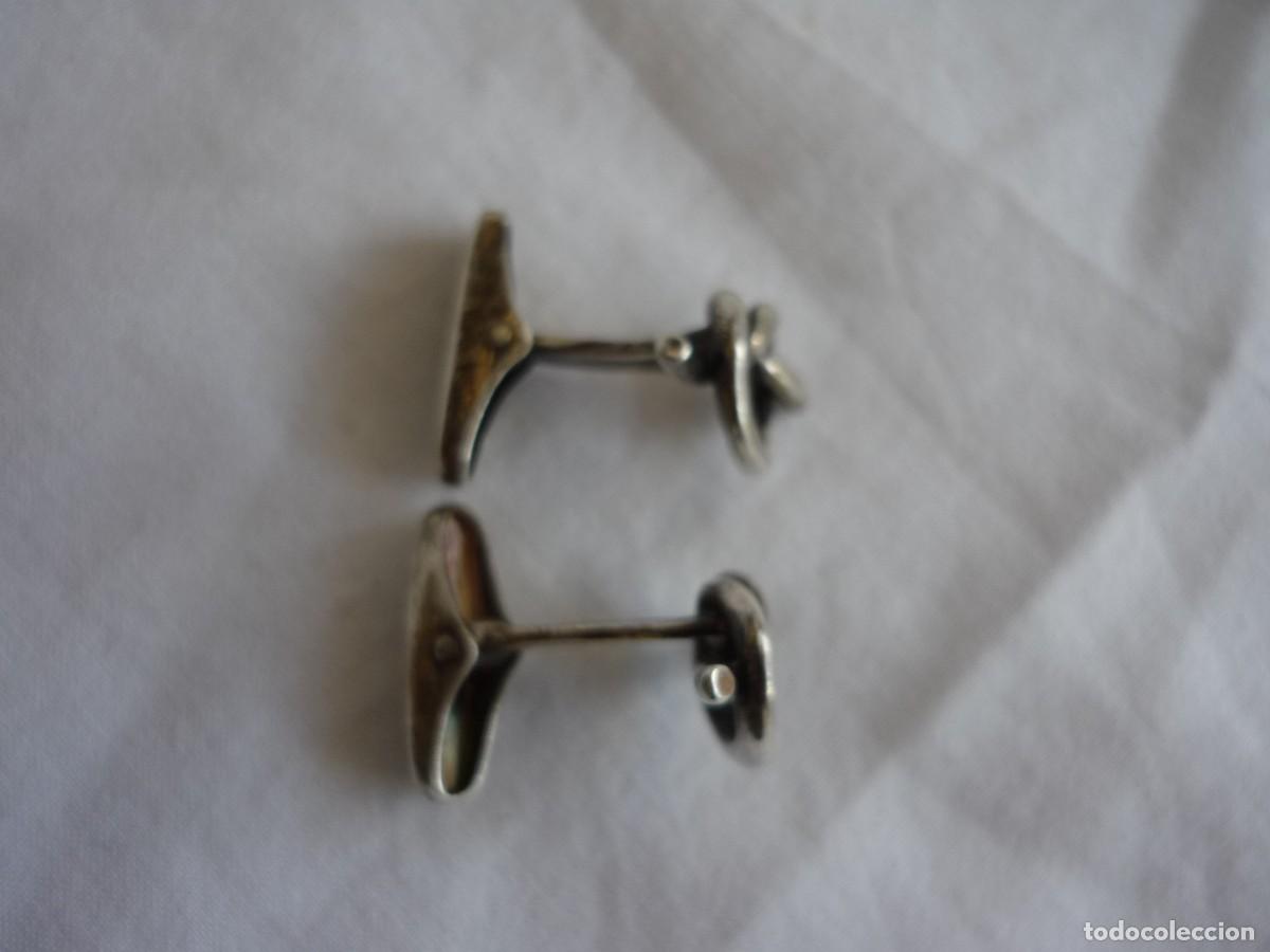 Antig&uuml;edades: Gemelos de plata 925 nudo - Foto 2