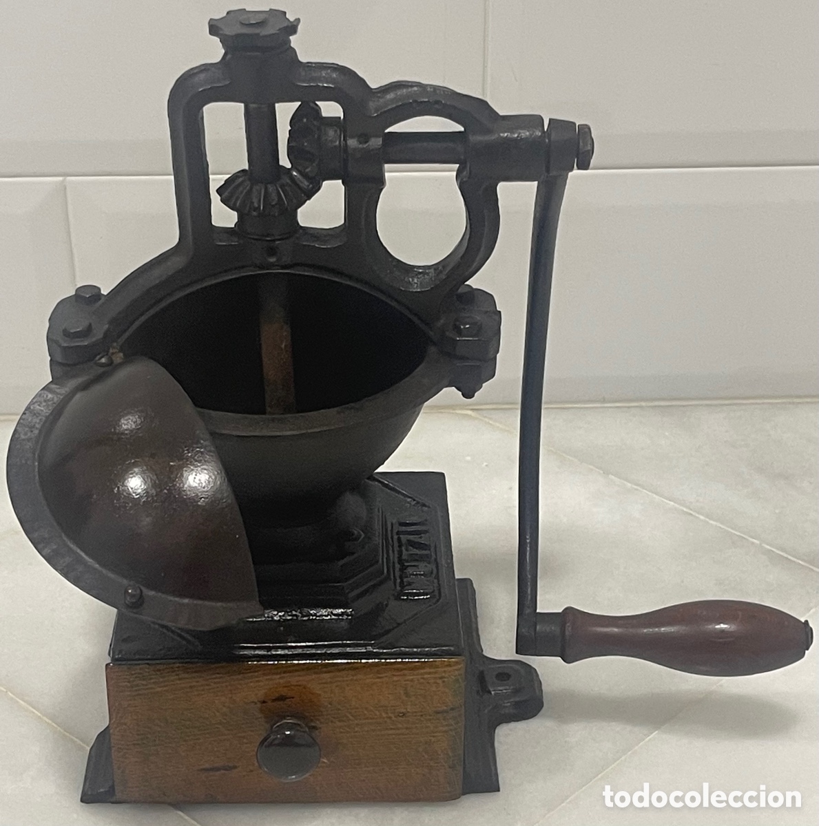 Antig&uuml;edades: ANTIGUO MOLINILLO DE CAF&Eacute; Mutzig Framont - Foto 10