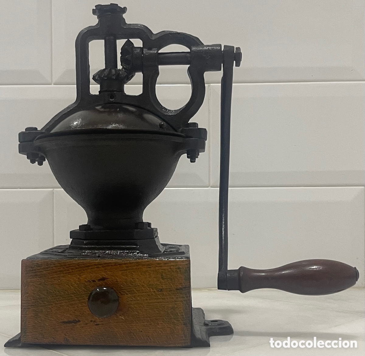 Antig&uuml;edades: ANTIGUO MOLINILLO DE CAF&Eacute; Mutzig Framont - Foto 11