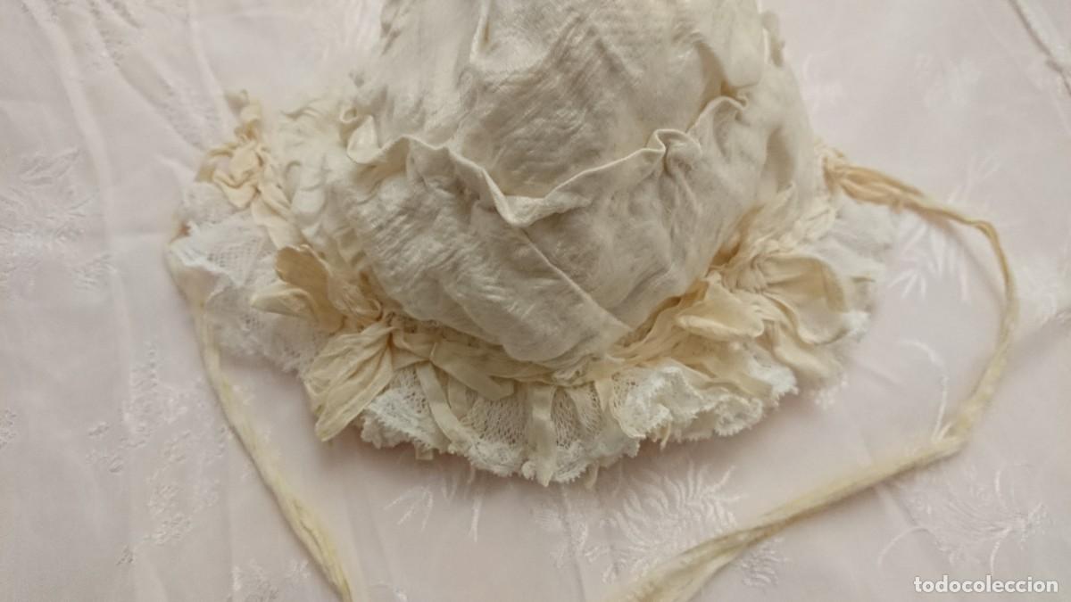 Antig&uuml;edades: GORRO DE BEB&Eacute; DE CEREMONIA - Foto 11