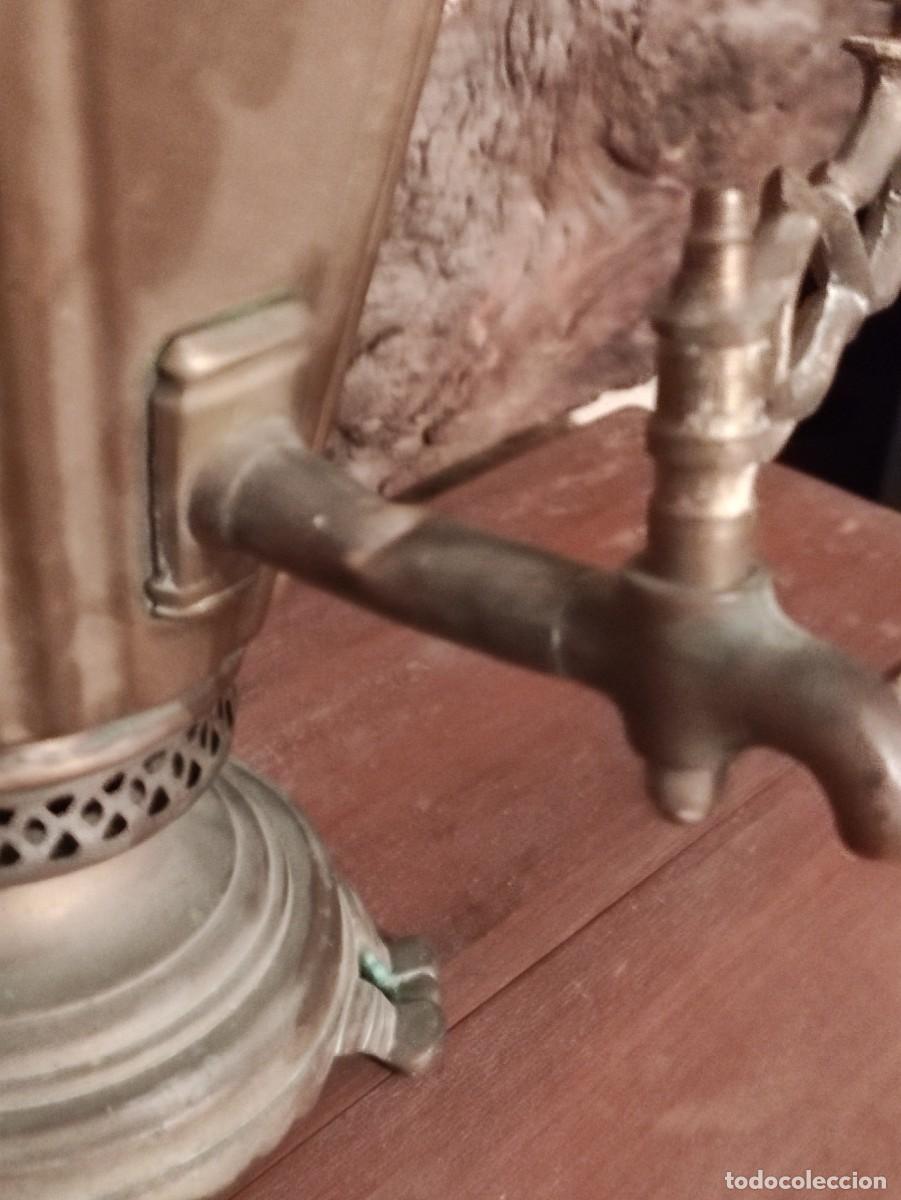 Antig&uuml;edades: Tetera rusa Samovar antigua - Foto 8