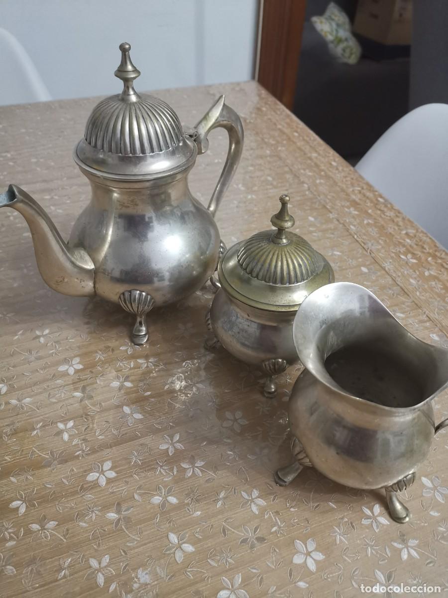 Antig&uuml;edades: Juego de te de 3 piezas - Foto 4