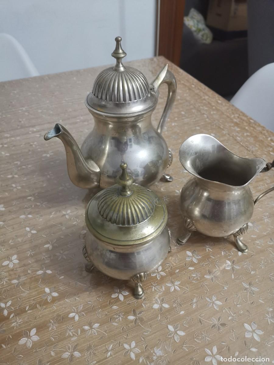 Antig&uuml;edades: Juego de te de 3 piezas - Foto 5