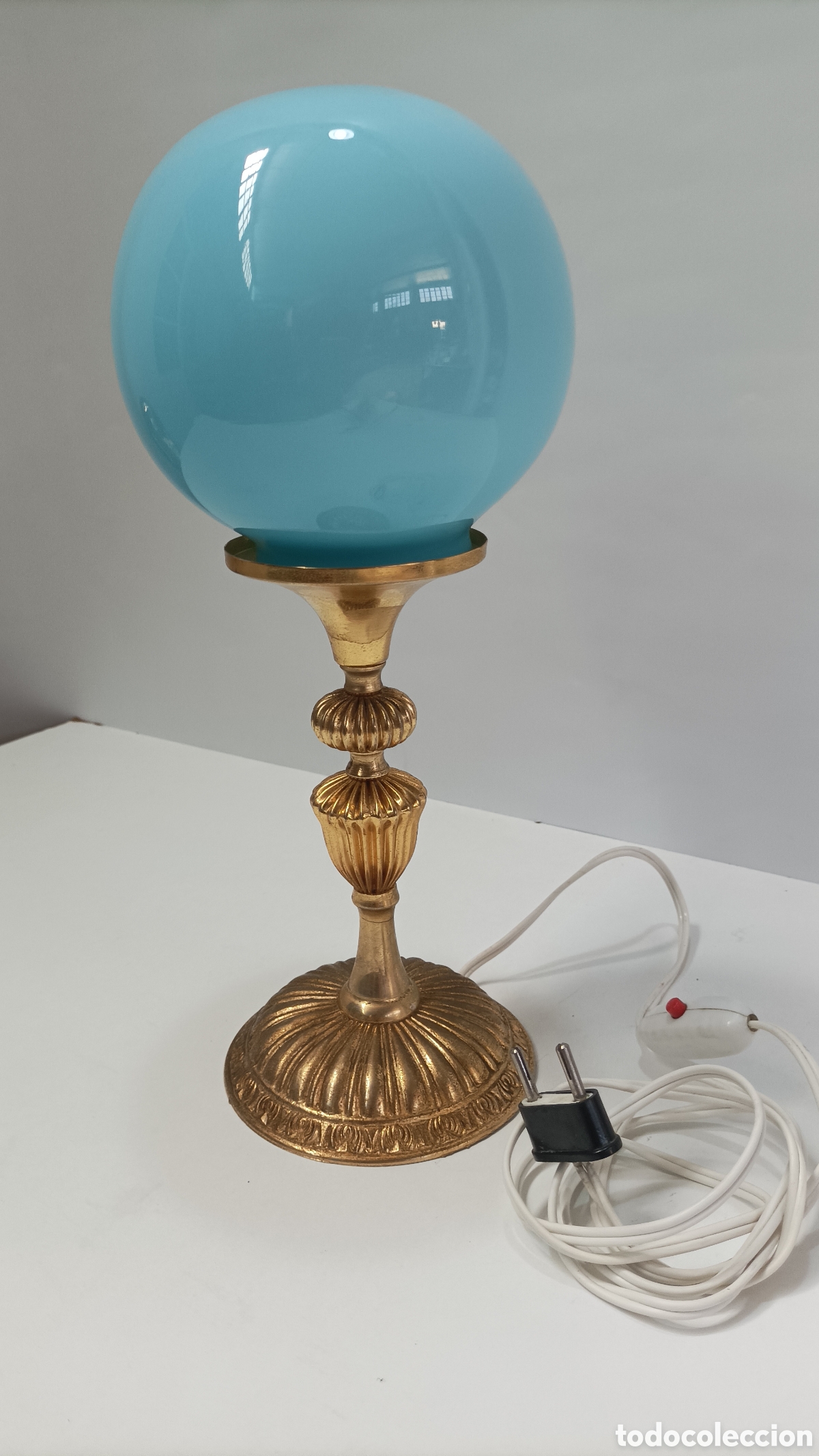 Antiguidades: l&aacute;mpara de mesa antigua vintage