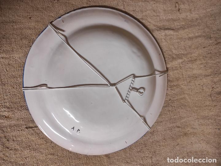 Antig&uuml;edades: plato de manises - Foto 2