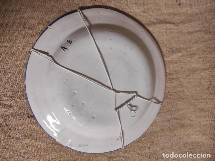 Antig&uuml;edades: plato de manises - Foto 2