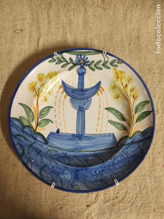 Antig&uuml;edades: plato de manises - Foto 1