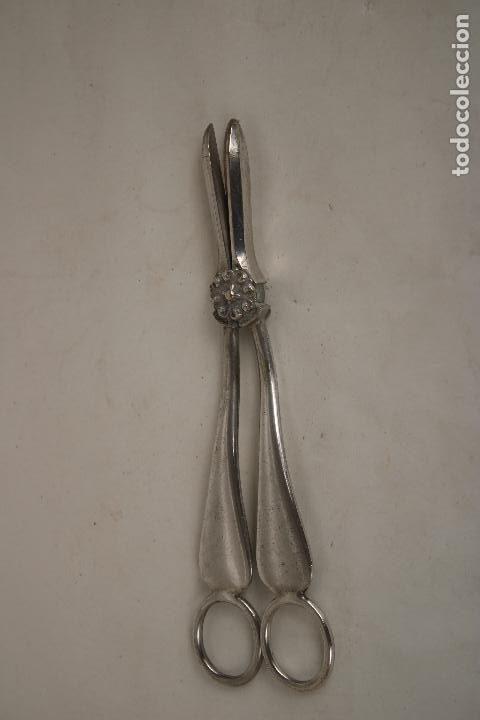 Antig&uuml;edades: tijera marisco plateada - Foto 3
