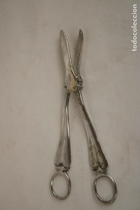 Antig&uuml;edades: tijera marisco plateada - Foto 4