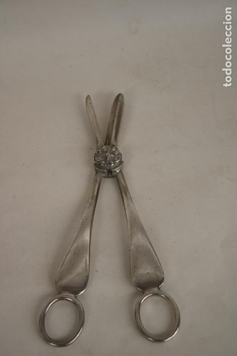 Antig&uuml;edades: tijera marisco plateada - Foto 1