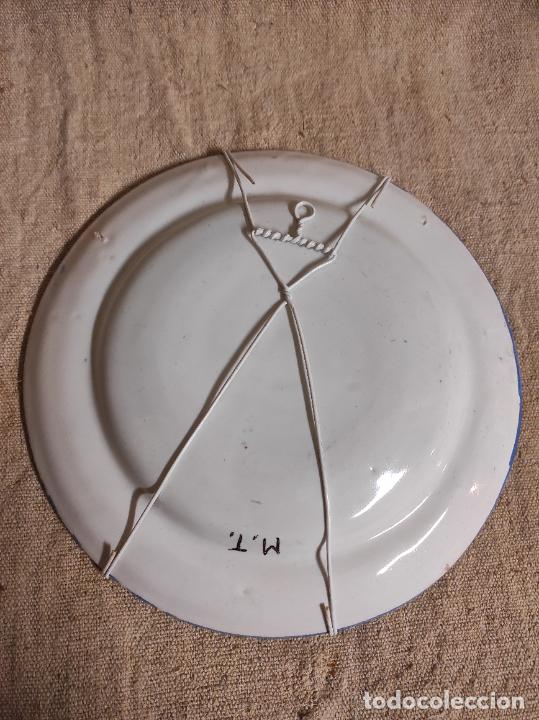 Antig&uuml;edades: plato de manises - Foto 2