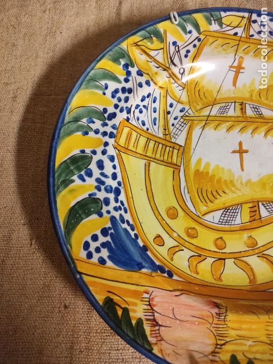 Antig&uuml;edades: plato de manises - Foto 3
