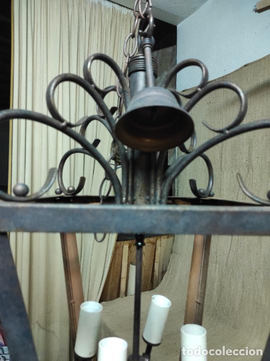 Antig&uuml;edades: farol de hierro - Foto 2