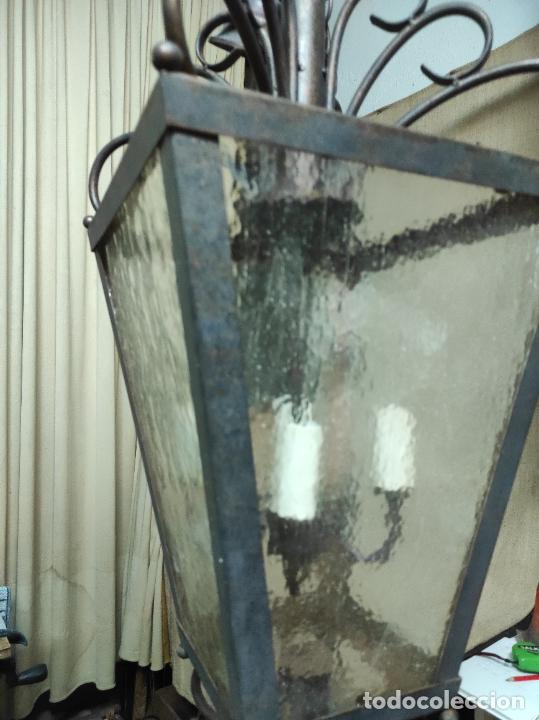 Antig&uuml;edades: farol de hierro - Foto 3