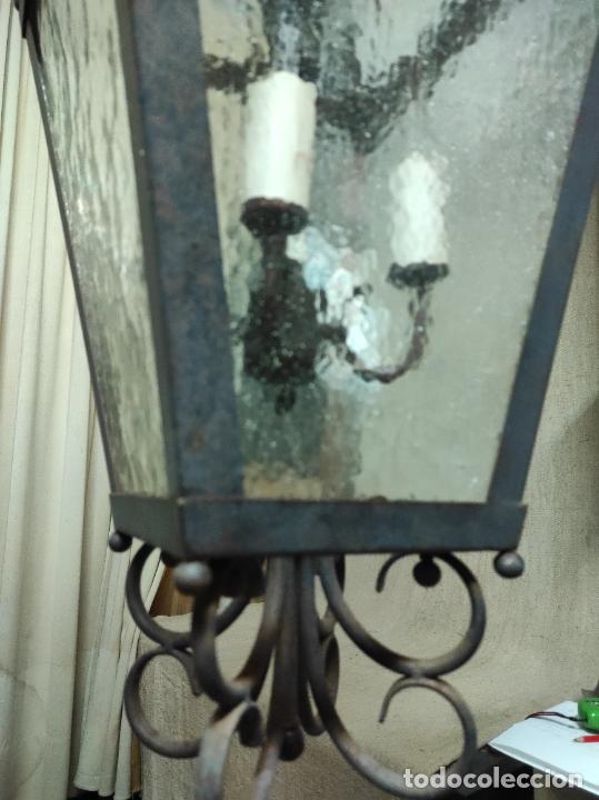 Antig&uuml;edades: farol de hierro - Foto 4