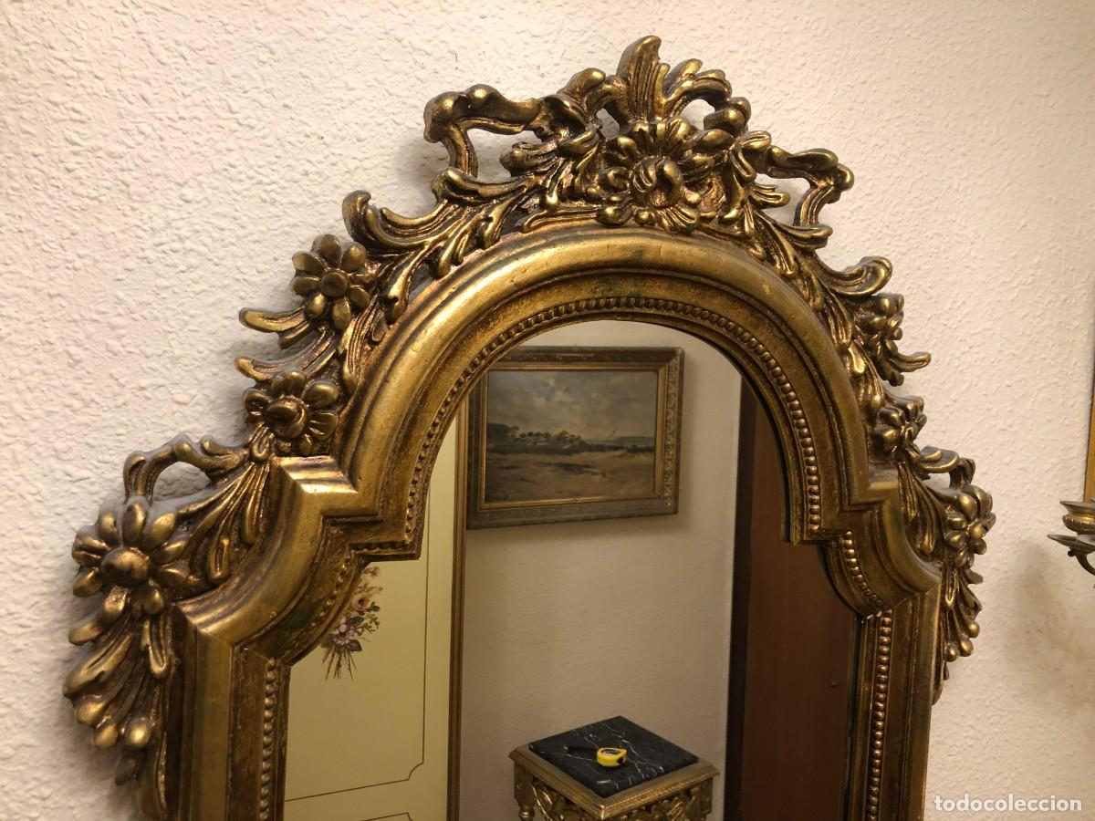 Antig&uuml;edades: Bonito espejo antiguo 2 - Foto 2