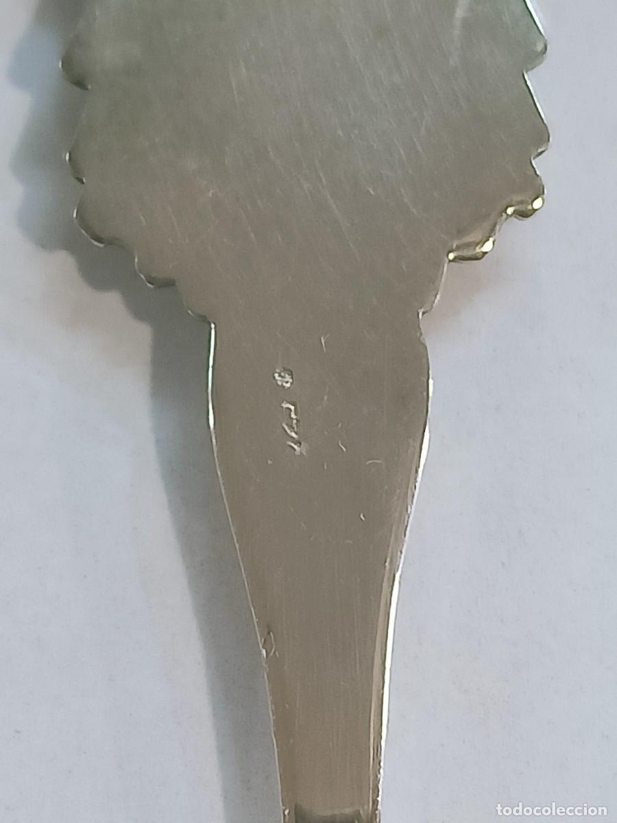 Antig&uuml;edades: Cucharilla souvenirs en plata. REF-9258 - Foto 4