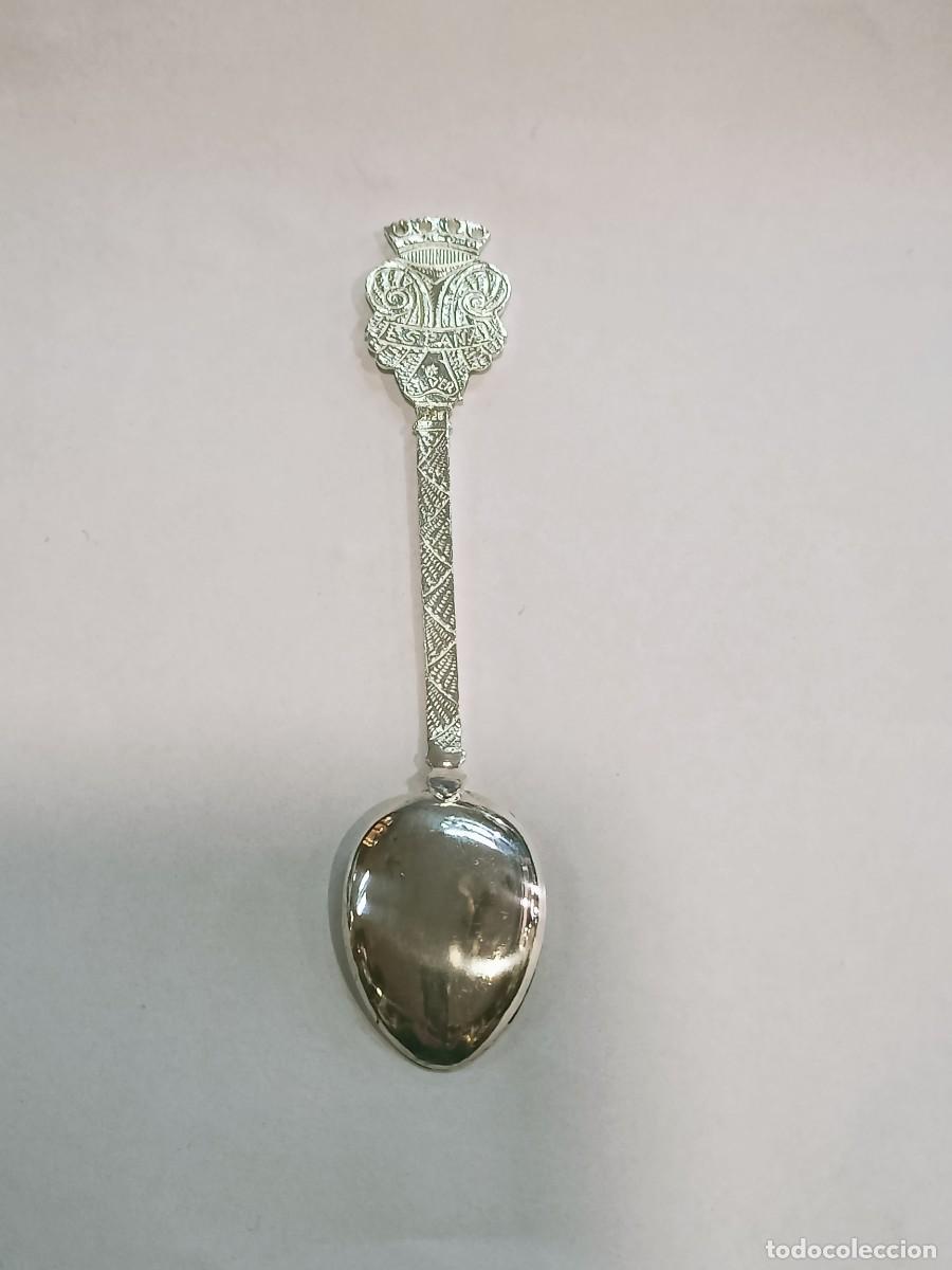 Antig&uuml;edades: Cucharilla souvenirs en plata 925. REF-4689 - Foto 4