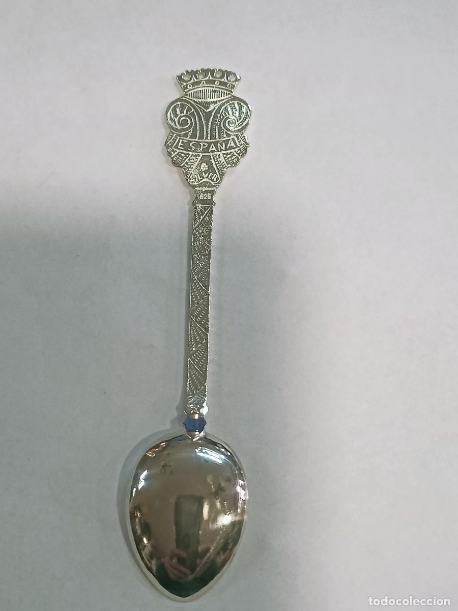 Antig&uuml;edades: Cucharilla souvenirs plata 925. REF-978 - Foto 2