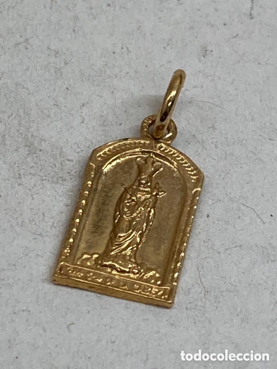 Antig&uuml;edades: Medalla religiosa met&aacute;lica - Foto 1