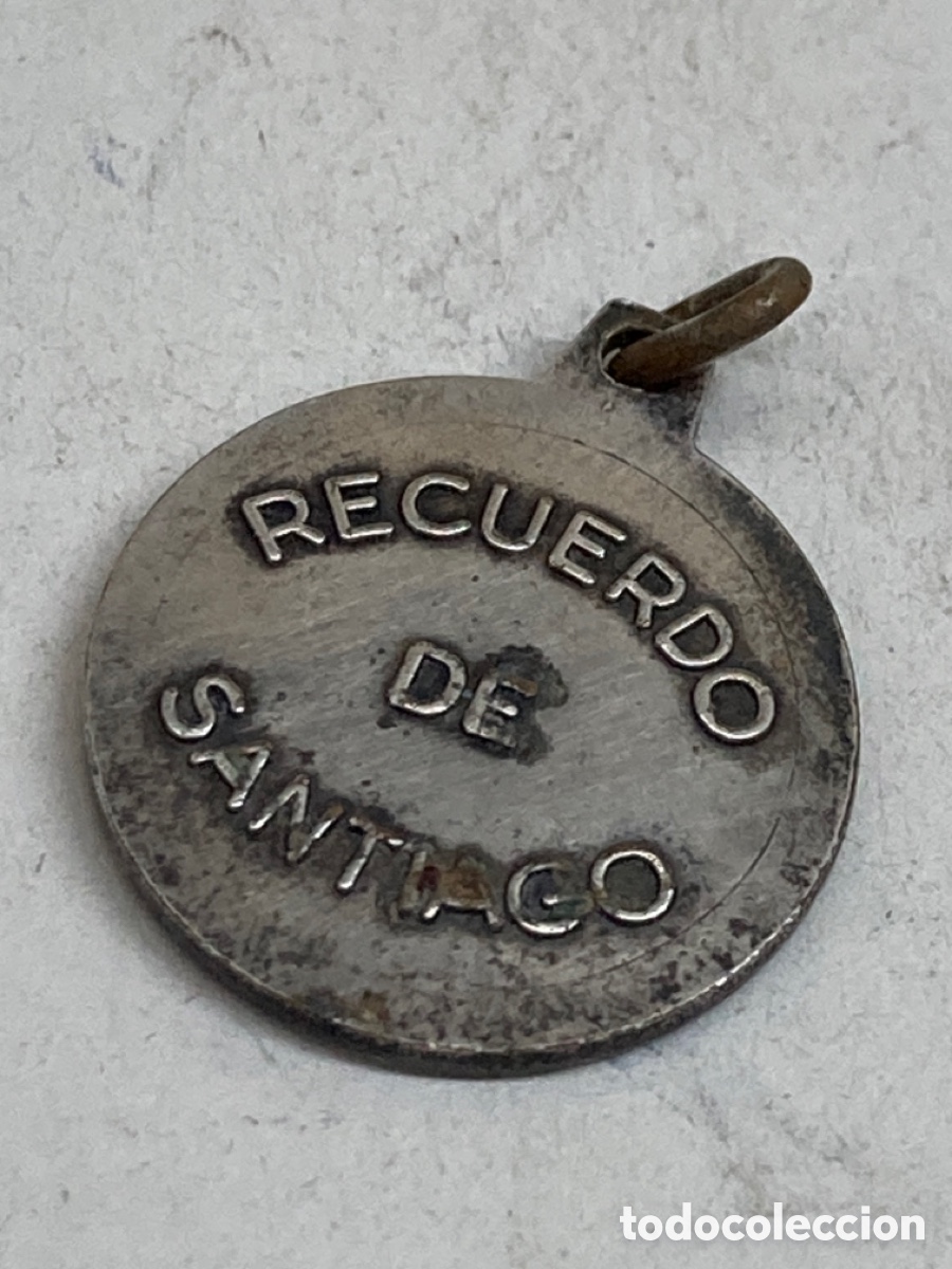Antig&uuml;edades: Medalla religiosa met&aacute;lica - Foto 2