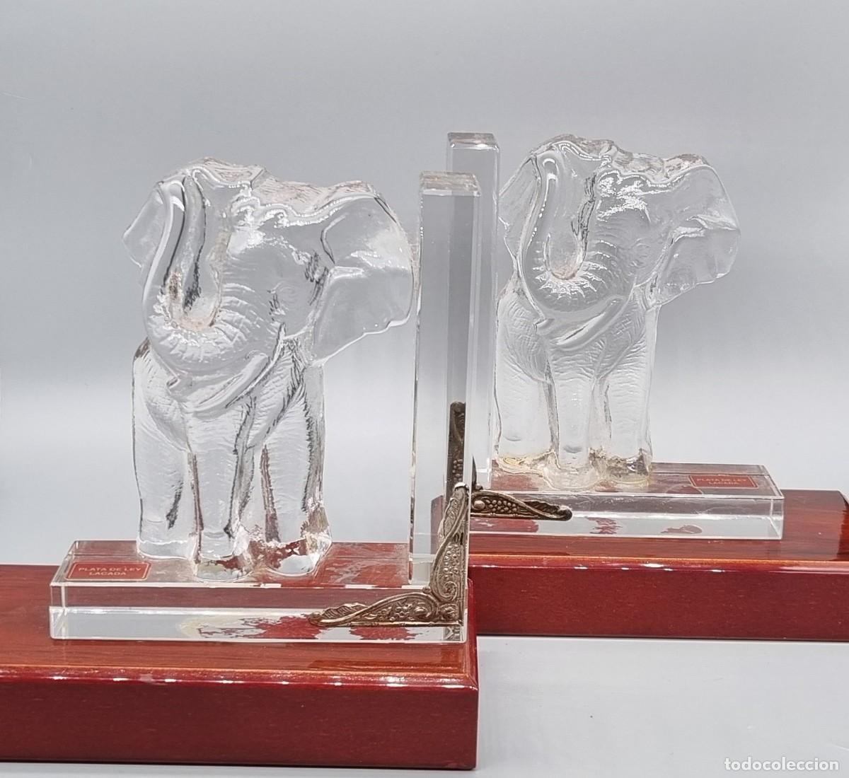 Antig&uuml;edades: Sujetalibros elefante - Foto 1