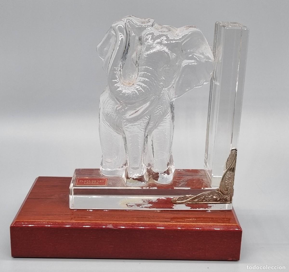 Antig&uuml;edades: Sujetalibros elefante - Foto 2