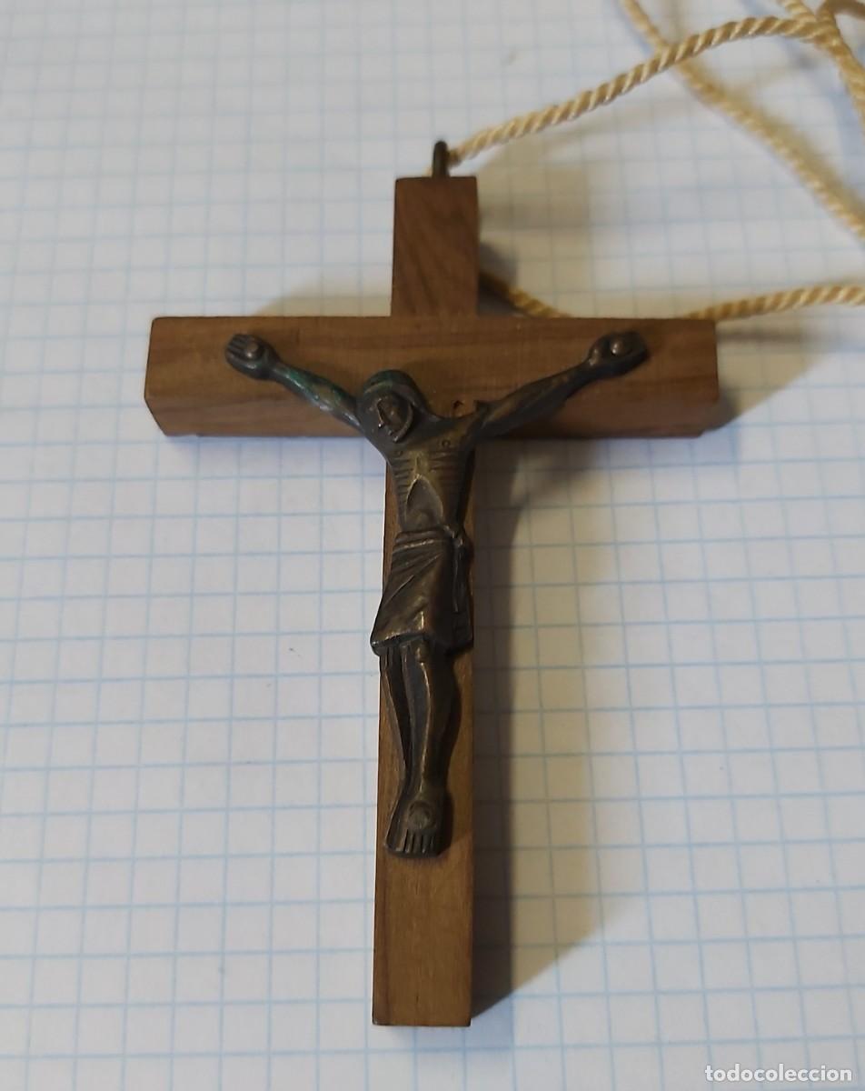 Antig&uuml;edades: Crucifijo 7,5 cm - Foto 2