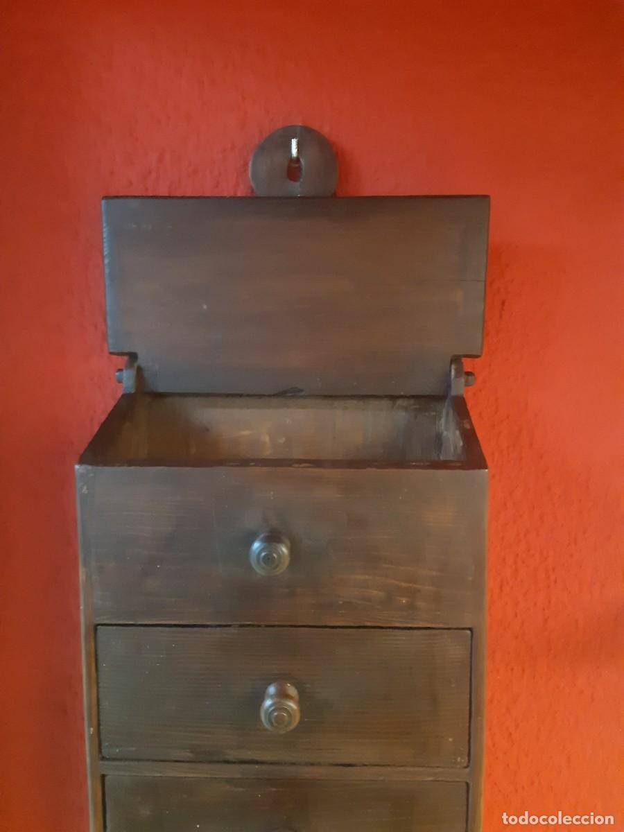 Antig&uuml;edades: ESPECIERO CON CAJONES Y TAPA. - Foto 2