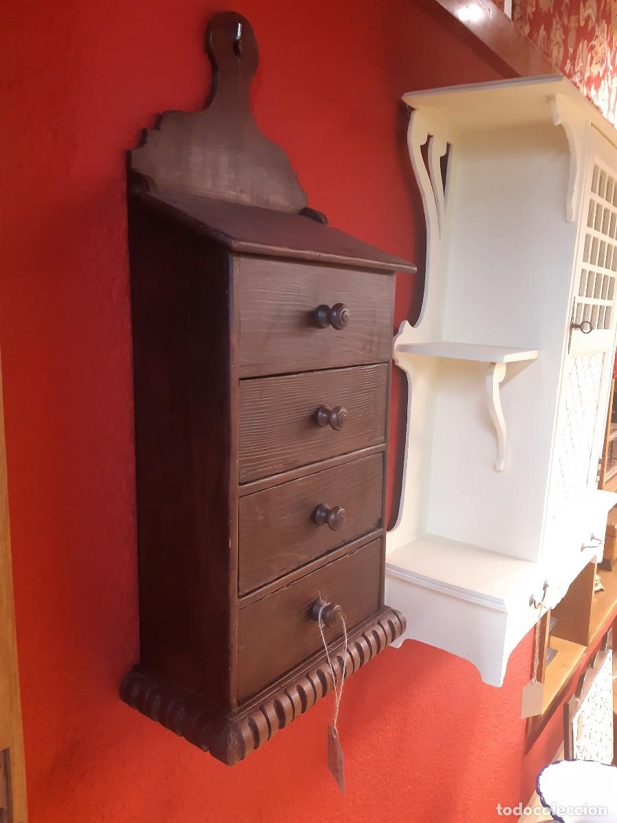 Antig&uuml;edades: ESPECIERO CON CAJONES Y TAPA. - Foto 4