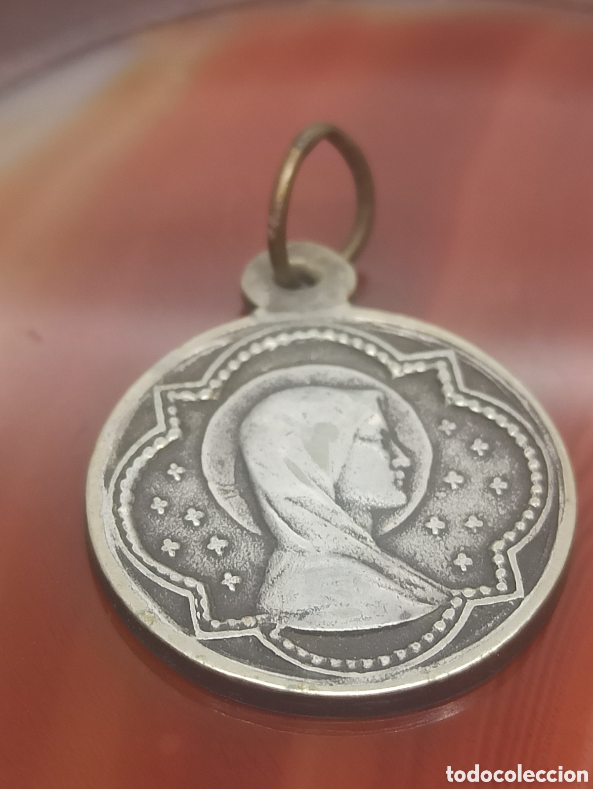 Antig&uuml;edades: Medalla religiosa Francesa - Foto 2