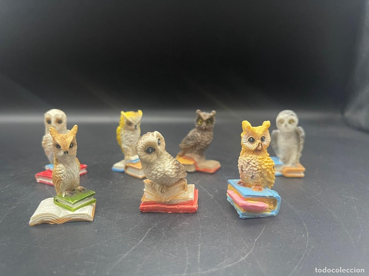 Antig&uuml;edades: COLECCION DE 7 BUHOS - Foto 3