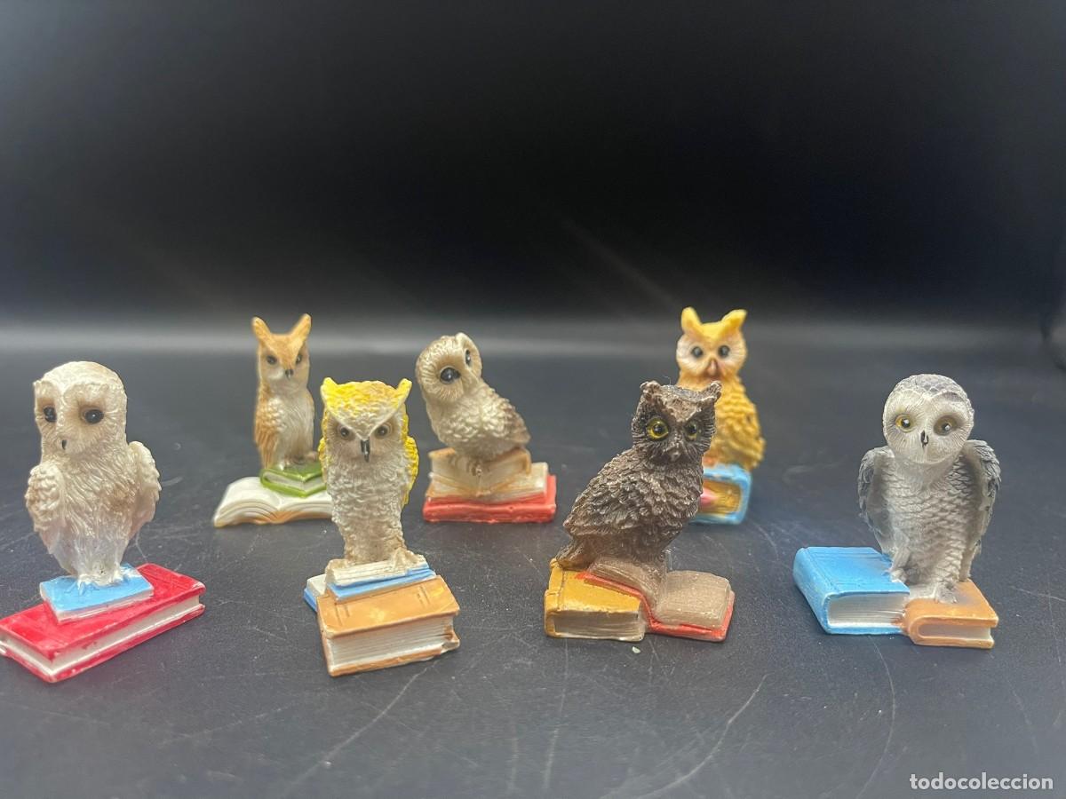 Antig&uuml;edades: COLECCION DE 7 BUHOS - Foto 4