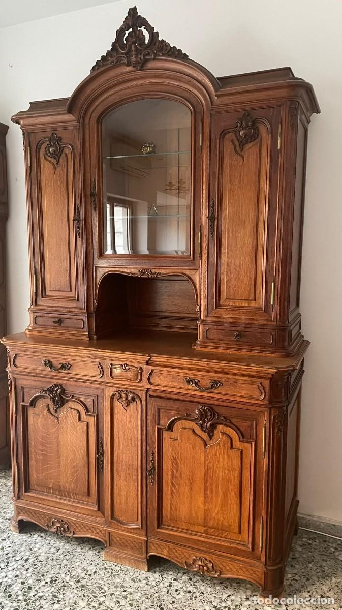 Antig&uuml;edades: Comedor provenzal de roble- - Foto 3