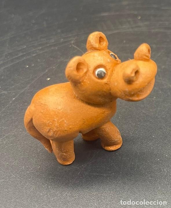 Antig&uuml;edades: FIGURITA DE BARRO HIPOPOTAMO - Foto 3
