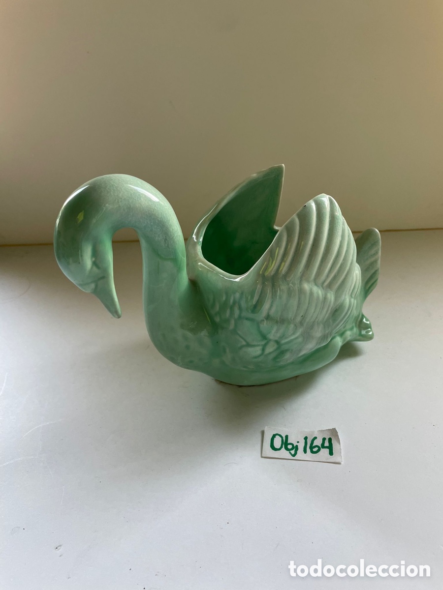 Antig&uuml;edades: Centro de mesa Cisne - Foto 1