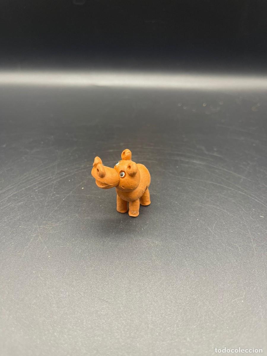 Antig&uuml;edades: FIGURITA DE BARRO HIPOPOTAMO - Foto 2