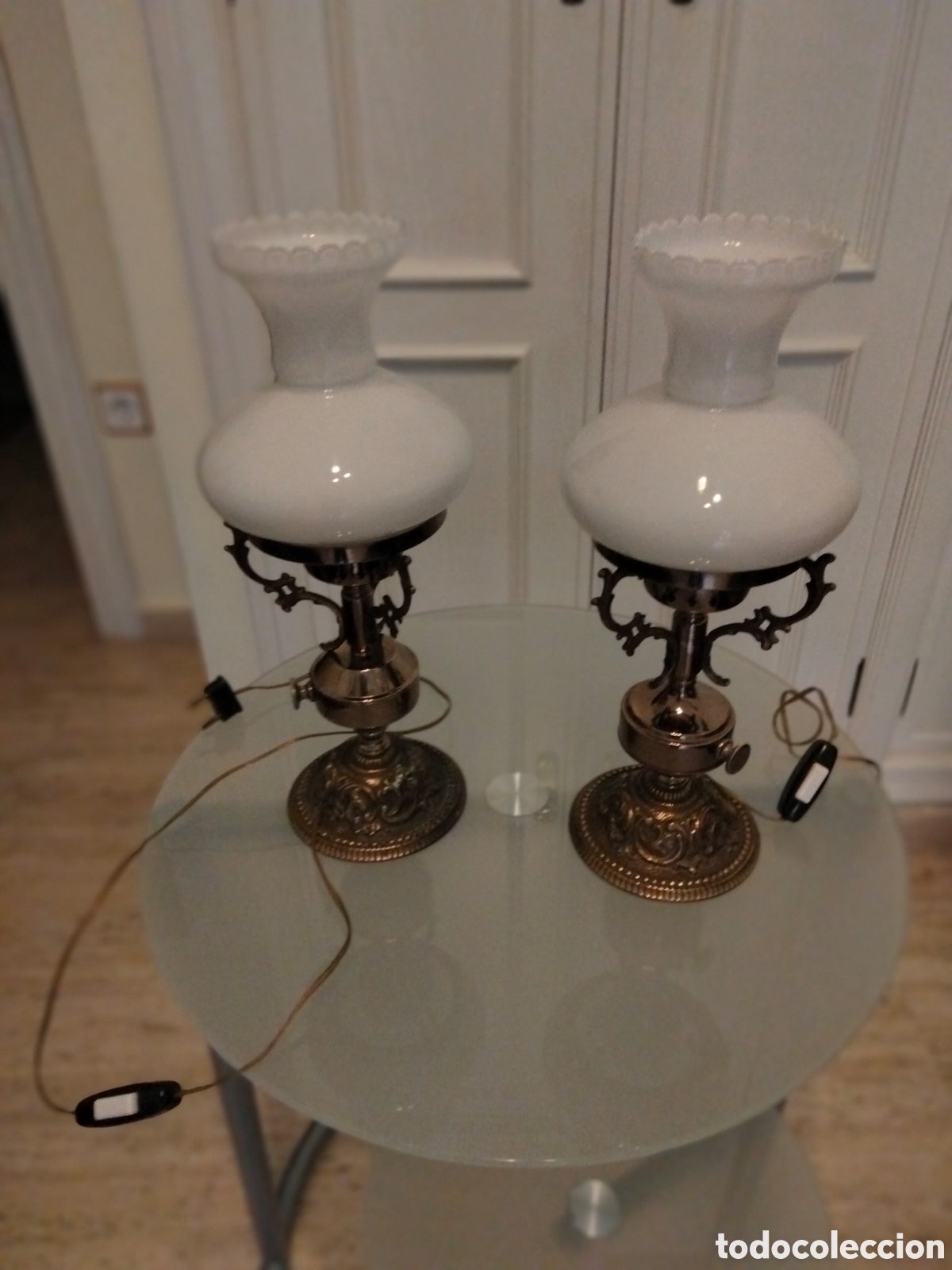 Antig&uuml;edades: Conjunto de dos Qinques - Foto 1