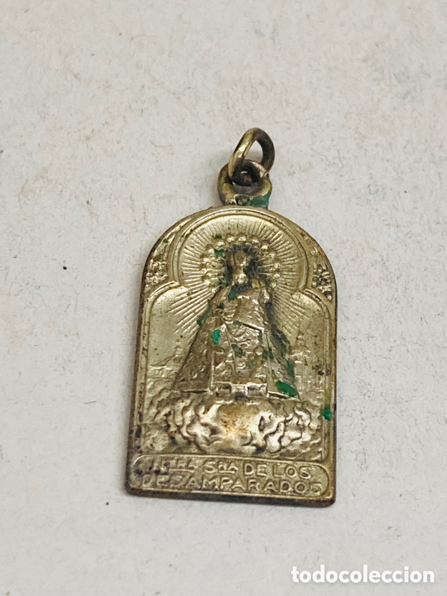 Antig&uuml;edades: Medalla de plata religiosa - Foto 1